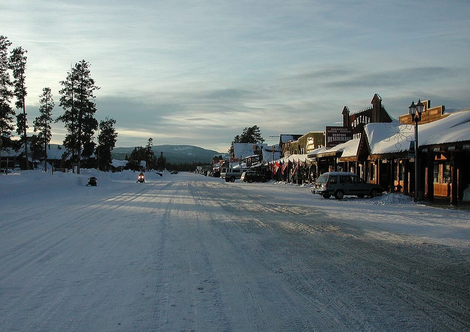 West Yellowstone(アメリカ)